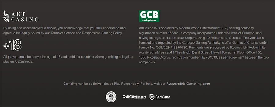 Art Casino licence