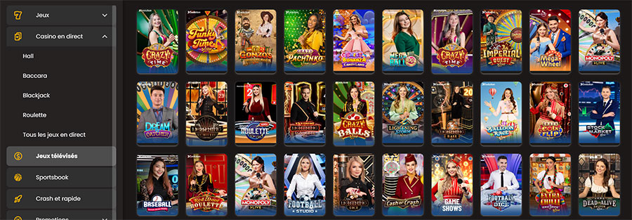 Art Casino live casino